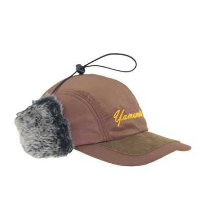 Cappello uomo impermeabile di calore alla moda con logo ricamato