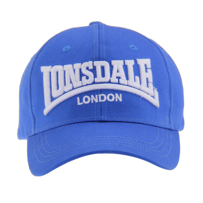 Blue 6 Panels Embroidery Fitted Baseball Caps,  Men/Women Outdoor Baseball Hat For Autumn/Winter