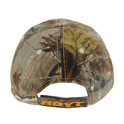 6 Panel Camoflage Embriodery Baseball Caps, Unisex Low Profile Adjustable Hunting Hats