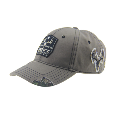 Woven Patch Logo Outdoor Baseball Caps Vintage Distressed Dad Hats OEM / ODM