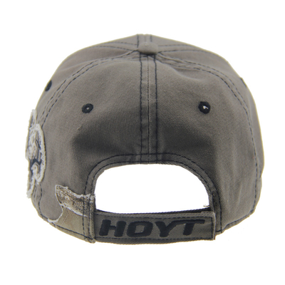 Woven Patch Logo Outdoor Baseball Caps Vintage Distressed Dad Hats OEM / ODM